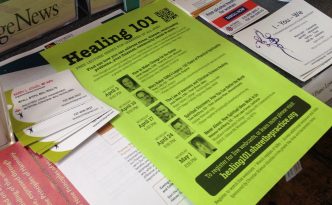 Healing 101 flyer